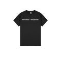 Black front flat lay