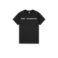 Black front flat lay