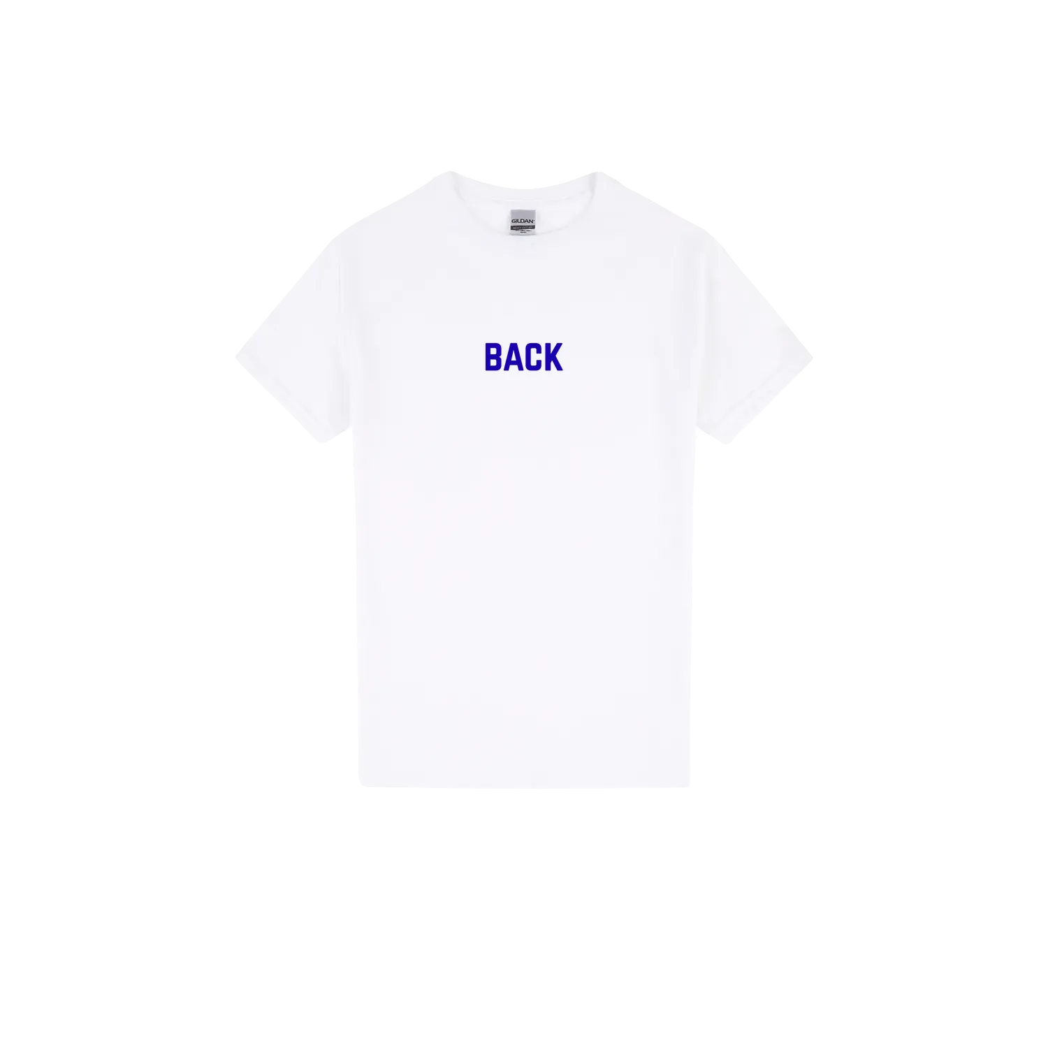 White front flat lay